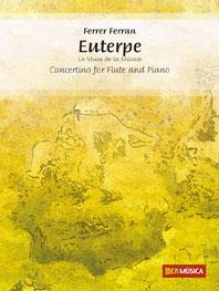 FERRER FERRAN -EUTERPE CONCERTINO FLAUTA Y BANDA +CD